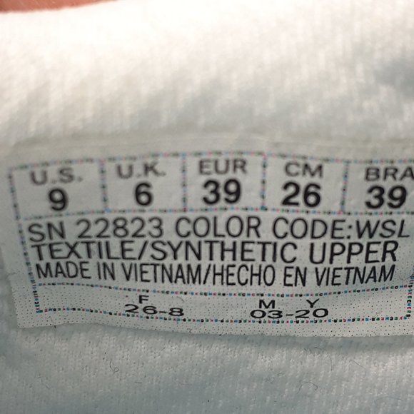 Skechers Flex Womens Gratis Strolling, White/Silver shoes Size 9 - Picture 6 of 6